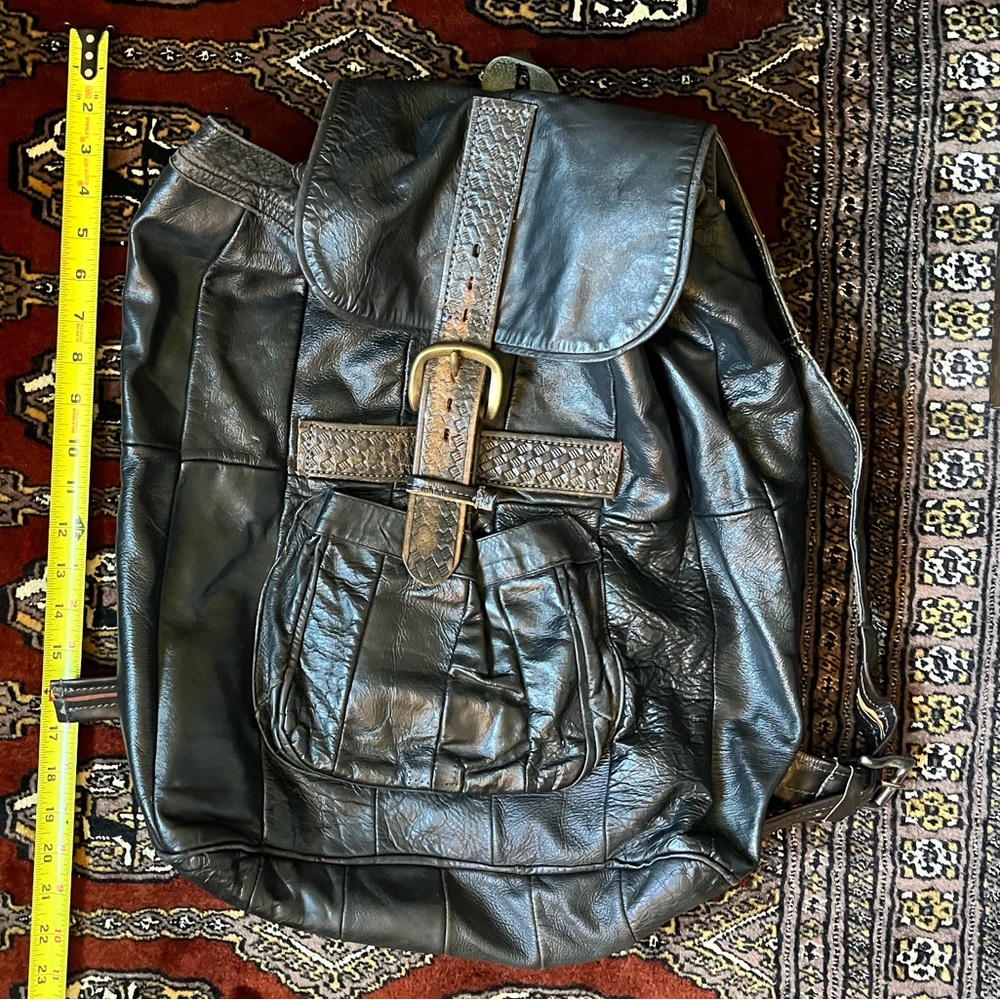 Vintage Genuine Leather Backpack